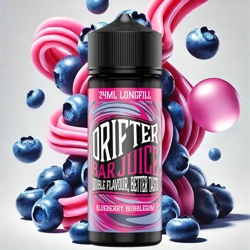 Drifter Bar Juice Blueberry Bubblegum  24ml/120ml-526897